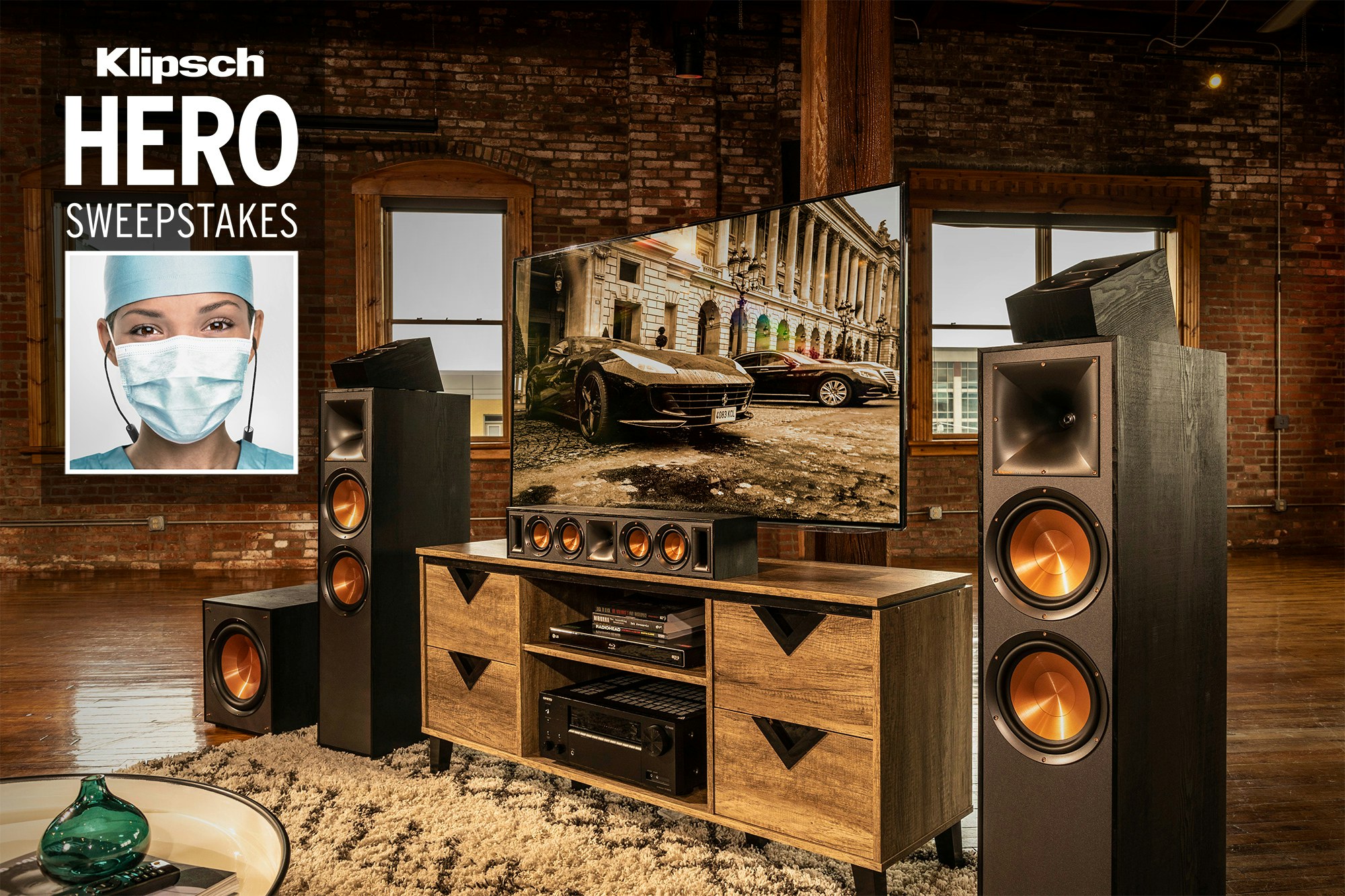 Klipsch Hero Sweepstakes home audio